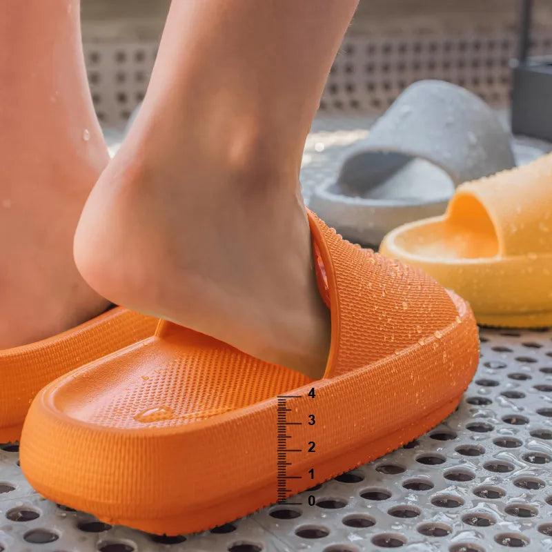 Rimocy Indoor Slides: Stylish Platform Sandals for Women - Summer Comfort  ourlum.com   