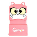 Personalized Kids' Clothing Name Stamp - Cute Waterproof Label for Kindergarten - Customizable Gift  ourlum.com Pink Cat Stamp  