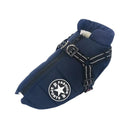 Winter Waterproof Dog Jacket for Small Breeds: Stylish & Warm Coat  ourlum.com Navy Blue S 