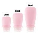 Soft Silicone Split Bottle Shampoo Lotion Shower Gel Tube 30ml 60ml 90ml New 3/1Pc