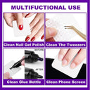 Lint-Free Nail Wipes: High Quality for Nail Art and Lashes