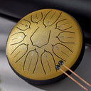 Hluru Glucophone Steel Tongue Drum 6 Inch 11 Notes D5