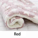 Pet Cozy Fleece Blanket Mat Soft Washable Warm Bear Pad