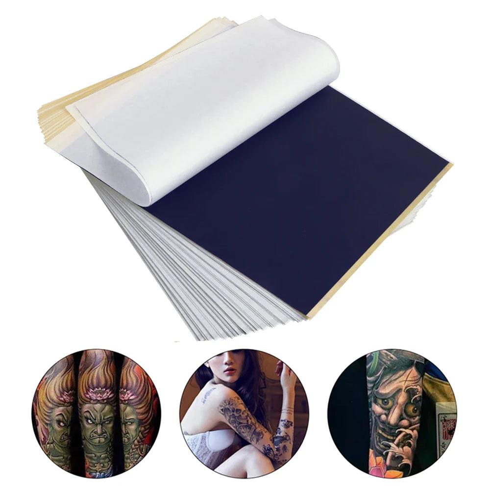 Tattoo Transfer Paper 5/10pcs Master Classic 4 Layers Freehand Tattoo Transfer Machine Thermal Copier High Quality  Stencil  ourlum.com   