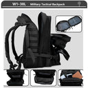 Tactical Backpack 3 Day Assault Pack Molle 38/45L Waterproof