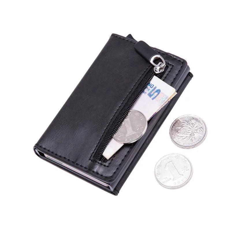 DIENQI RFID Card Holder Wallet: Stylish Protection & Organization