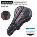 Premium Gel Padded Bike Seat Cover Waterproof Cushion Comfort