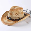 2024 Spring/Summer Spanish Vintage Cowboy Straw Hat Unisex