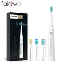 Fairywill Sonic Toothbrush FW507 Waterproof 40,000 VPM 4 Heads