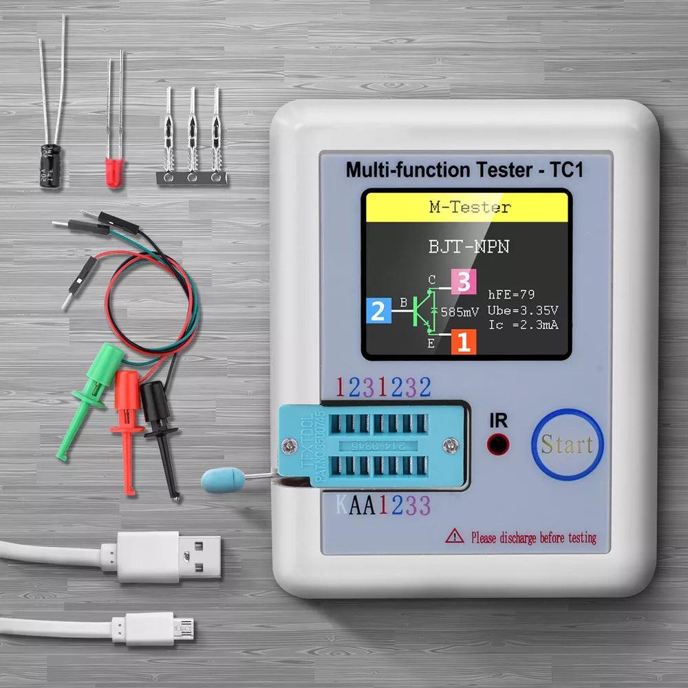 LCR Transistor Tester with TFT Display: Component Analyzer  ourlum.com Default Title  