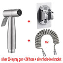 Bidet Sprayer Set: Stainless Steel Toilet Hygiene Spray Gun