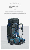 Boxi and 70L Professional Hiking Equipment Camping Outdoor