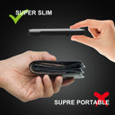 Wallet for Men Slim Aluminum Money Clip RFID Blocking Wallet