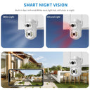 4K Dual Lens PTZ Wifi Camera: Enhanced Outdoor Security  ourlum.com   