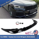 For BMW 7 Series G11 G12 Front Splitter Valance Lip M Performance