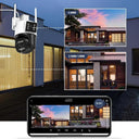 9MP Ultra HD Alexa-Compatible Outdoor Security Camera: Smart Surveillance System  ourlum.com   