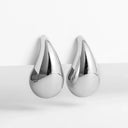 Waterdrop Statement Earrings Chic Stainless Steel Jewelry