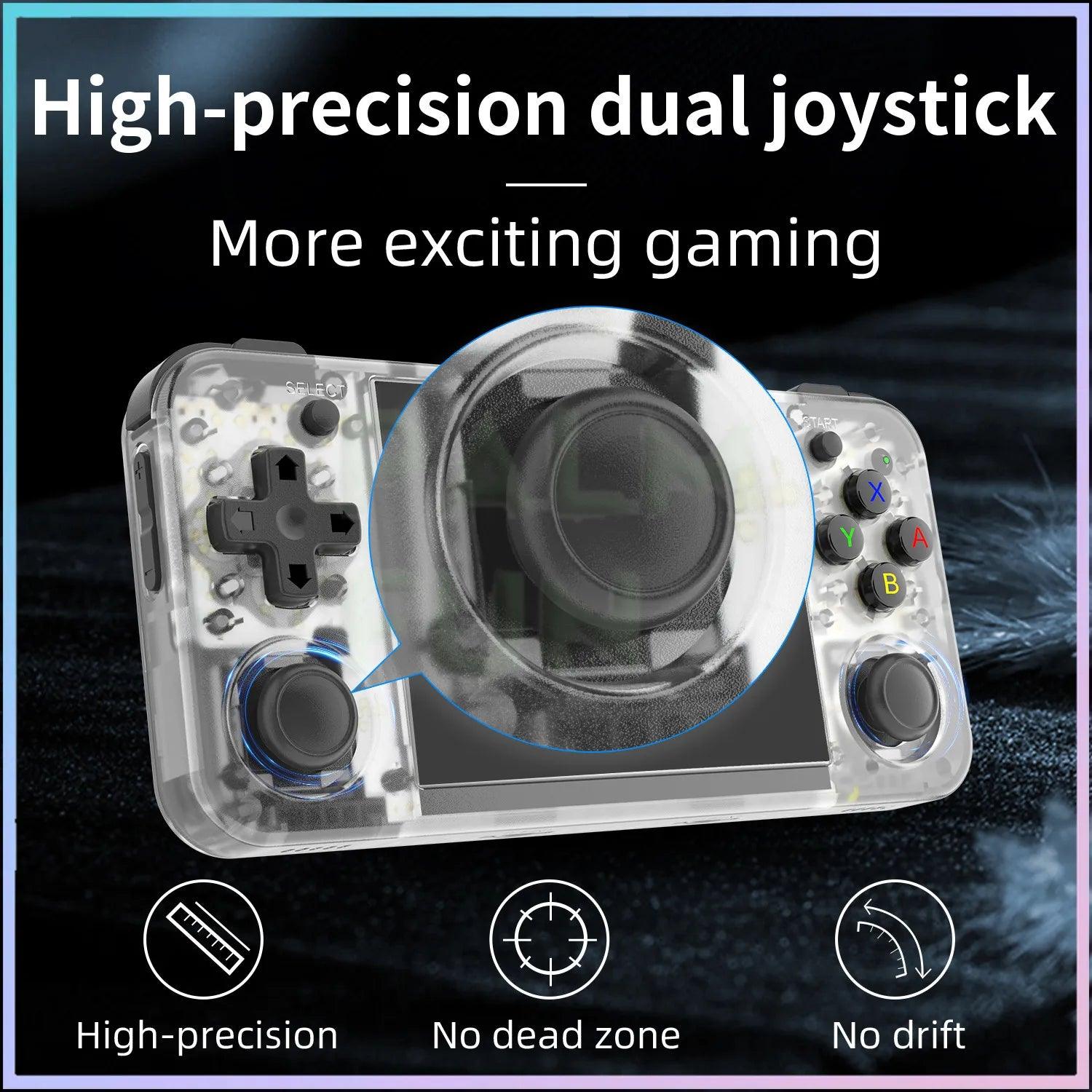 ANBERNIC RG35XX H Handheld Game Console Portable Playing Video Games 3.5 Inch IPS Screen 640*480 Screen Video Player Machine  ourlum.com   