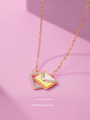 Myron Yijia New Arrival Envelope Necklace Sterling Silver