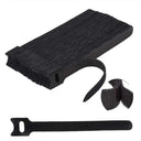 100 Cable Ties 150x12mm T-Buckle Strap Nylon Black Ties