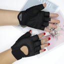 Gym Gloves Breathable Training Gloves With Microfiber Fabric