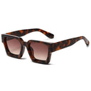 Trendy Unisex Retro Square Sunglasses UV400 Protection