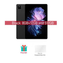 DOOGEE T30 Max Tablet 12.4" 4K 20GB(8+12) 512GB Android 14 50MP Dual Camera 10800mAh 33W Fast Change Aluminum Alloy Nano Unibody  ourlum.com Black Add Film uzbekistan