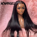 34" Brazilian Human Hair HD Lace Front Wig - Skinlike HD Swiss Lace - Pre Plucked - 13x6 Transparent Lace Frontal - Beginner Friendly - Medium Cap Size  ourlum.com   