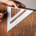 7-Inch Triangle Ruler: Ultimate Carpenter Tool for Precise Measurements  ourlum.com   