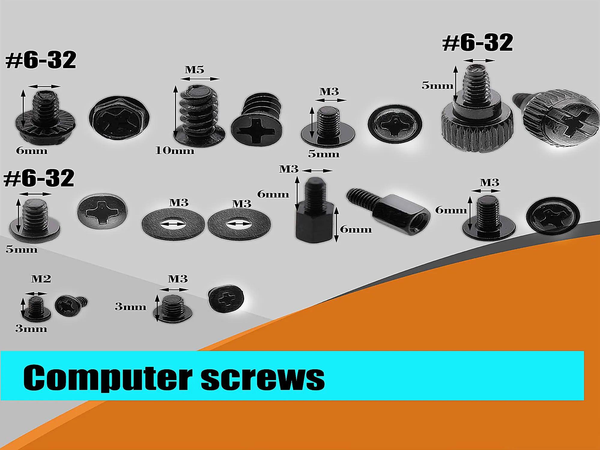 Computer PC Screw Kit: Simplify PC Assembly & Upgrades  ourlum.com   