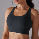 Women's High Stretch Yoga Bra Tank Top for Gym Workouts