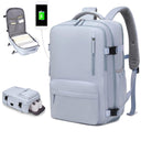 Waterproof Unisex Laptop Backpack With Shoe Compartment