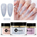 Mtssii Sparkling Nude Pink Dipping Nail Powder 5g 10g Glitter