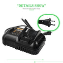 For Dewalt Screwdriver 20V 6.0Ah/9.0Ah DCB200 Battery Lithium Ion