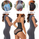 Sculpting Women's Bodysuit Shapewear with Built-in Bra & Tummy Control for a Flawless Figure