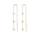 Elegant Silver Pearl Earrings: Timeless Luxury Accessory