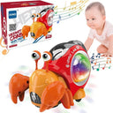 Dancing Crawling Crab Toy for Kids Music Lights Fun