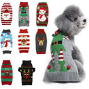 Cozy Snowman Print Winter Pet Sweater for Dogs and Cats  ourlum.com   