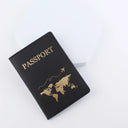 Passport Cover: Elegant World-Themed Travel Holder Gift