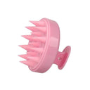 Silicone Scalp Massage Brush for Hair Care and Body Relaxation  ourlum.com Pink United State 