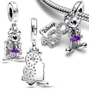 Disney Character Charm Bracelet: Sterling Silver Jewelry Fans