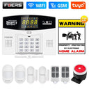 Smart WiFi GSM Alarm System with Remote Access LCD Display