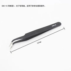 Stainless Steel Fine Pointed Precision Tweezers - Industrial Soldering Tool