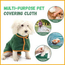 Dog Microfiber Bathrobe Towel for Dogs: Quick Drying Pet Coat & Accessories  ourlum.com   