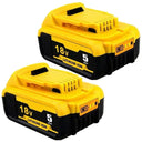 High-Capacity 6.0Ah 18V Lithium-ion Battery for Dewalt Tools