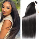 Brazilian Straight Remy Hair Extensions Premium Quality Wefts