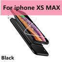 Xilecaly Battery Case For iPhone 15 Pro Max 13 14 Pro 12 Mini Power Bank Charging Charger Cover for iPhone XS Max XR 6s 7 8 Plus  ourlum.com Black For XS MAX CN 