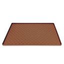 Pet Food Bowl Mat: Waterproof Silicone Feeder Mat for Pets