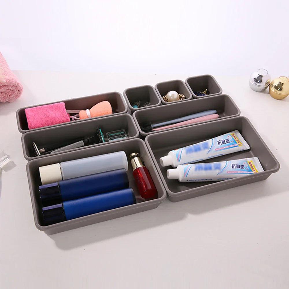 Adjustable Drawer Organizer Set: Efficient Storage Solution for Home & Office  ourlum.com   