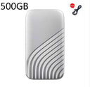  Portable SSD: High-Speed USB for Quick Data Transfer  ourlum.com 500GB white  